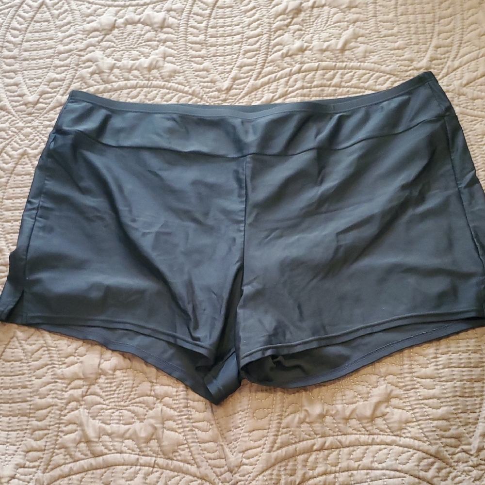 St. John's Bay Women's Black Swim Shorts